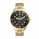 Fossil Watches Men's Fb - 03 Gold Round Stainless Steel Watch - FS5727