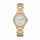 Michael Kors Watches Women's Camille Gold Round Stainless Steel Watch - MK6844