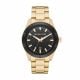 Michael Kors Watches Men's Layton Gold Round Stainless Steel Watch - MK8816