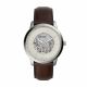 Fossil Men's Neutra Automatic Brown Round Leather Watch - ME3184