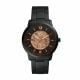 Fossil Men's Neutra Automatic Black Round Stainless Steel Watch - ME3183