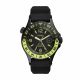 Fossil Men's Fb - Gmt Black Round Silicone Watch - LE1107