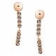 Fossil Women Fashion Rose Gold Earring  - JF02523791