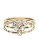 Fossil Women Vintage Glitz Gold Ring  - JF0248971018