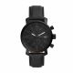 Fossil Men's Rhett Black Leather Round Watch - BQ1703