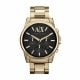 Armani Exchange Men's Outerbanks Gold Stainless Steel Round Watch - AX2095