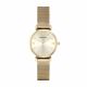 Emporio Armani Women's Gianni T-Bar Ip Pale Gold Stainless Steel Round Watch - AR1957