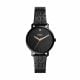 Fossil Women's Lexie Luther Three-Hand Black Stainless Steel Watch - BQ3569