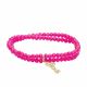 Fossil Women's Fashion Pink Bracelet - JF03340710