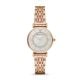 Emporio Armani Women's Two-Hand Rose Gold-Tone Stainless Steel Watch - AR1909
