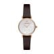 Emporio Armani Women's Two-Hand Brown Leather Watch -  AR1990