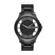 Armani Exchange Three-Hand Black Stainless Steel Watch -  AX2189