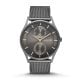 Skagen Men's Holst Gray Round Stainless Steel Mesh Watch - SKW6180