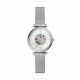 Fossil Women's Carlie Mini Automatic Stainless Steel Mesh Watch - ME3189