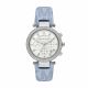 Michael Kors Parker Chronograph Pale Blue PVC Watch - MK6936