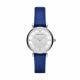 Emporio Armani Two-Hand Blue Leather Watch - AR11344