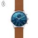 Skagen Men's Holst Chronograph Brown Leather Watch - SKW6732