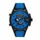 Diesel Mega Chief Analog-Digital Blue Nylon and Silicone Watch - DZ4550