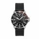 Emporio Armani Three-Hand Black Mesh Silicone Watch - AR11341