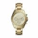 Fossil Women's Modern Courier Chronograph, Gold-Tone Stainless Steel Watch - BQ3378