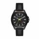 Michael Kors Men's Bryson Three-hand Black Leather Watch - MK8632