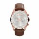 Emporio Armani Men's Two-Hand Brown Leather Watch - AR5995