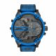 Diesel Mr. Daddy 2.0 Chronograph Blue Nylon and Silicone Watch - DZ7434