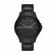 Armani Exchange Three-Hand Date Black Stainless Steel Watch - AX2427