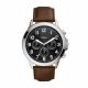 Fossil Men's Yorke Multifunction Brown Leather Watch - BQ2543