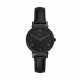 Fossil Women's Daisy Three-Hand Black Leather Watch - ES4863
