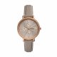 Fossil Women's Jacqueline Multifunction Gray Leather Watch - ES5097