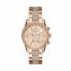 Michael Kors Ritz Chronograph Rose Gold-Tone Stainless Steel Watch - MK6485