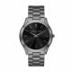 Michael Kors Slim Runway Three-Hand Gunmetal Stainless Steel Watch and Wallet Gift Set - MK1044