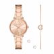 Michael Kors Pyper Rose Gold-Tone Watch and Jewelry Gift Set - MK1040