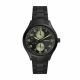 Fossil Men's Wylie Multifunction Black Stainless Steel Watch - BQ2517