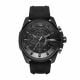 Diesel Men's Chief Series Chronograph Black Silicone Watch - DZ4378