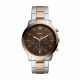 Fossil Men's Neutra Chronograph Two-Tone Stainless Steel Watch - FS5869
