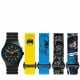 Fossil Men's Limited Edition Batman Heritage LED Black Stainless Steel Watch Set - LE1129SET