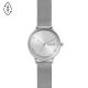 Nillson Three-Hand Silver-Tone Steel Mesh Watch - SKW2874