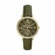 Fossil Women's Jacqueline Multifunction Olive Leather Watch - ES5118