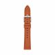 18mm Light Brown Leather Strap - S181502