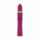 18mm Raspberry Leather Strap - S181503