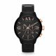 Armani Exchange Chronograph Black Stainless Steel Watch - AX1350