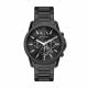 Armani Exchange Chronograph Black Stainless Steel Watch - AX1722