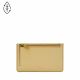 Fossil Women's Yellow Leather Logan Card Case -  SL7925743