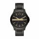 Armani Exchange Three-Hand Date Black Stainless Steel Watch - AX2413