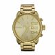 Diesel Men's Double Down 51 Chronograph Gold-Tone Stainless Steel Watch - DZ4268