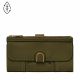 Fossil Women's Green Leather Cora Clutch -  SL6464376