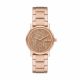 DKNY Soho Three-Hand Rose Gold-Tone Stainless Steel Watch - NY2987