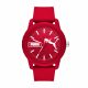 PUMA Ultrafresh Three-Hand Red Silicone Watch - P5083